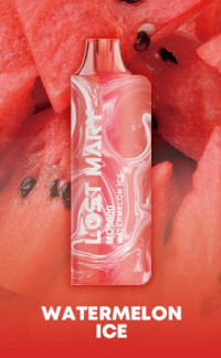 Одноразовая электронная сигарета Lost Mary MO 5000 - Watermelon Ice (Ледяной Арбуз)