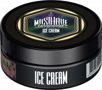 Табак MustHave - Ice Cream (Мороженое пломбир) 125 гр