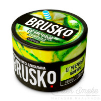 Бестабачная смесь BRUSKO Medium - Огуречный лимонад 50 гр