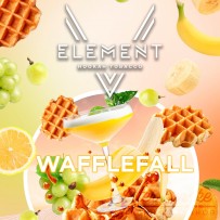 Табак Пятый Element - Wafflefall (Бельгийские вафли, Банановый Дайкири, Мятный Виноград) 25 гр