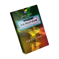 Табак Spectrum Hard Line - Ice Fruit Gum (Ледяная Жвачка) 40 гр