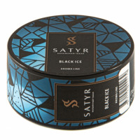 Табак Satyr High Aroma - Black Ice (Эвкалипт с ментолом) 25 гр
